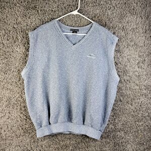 Nike Golf Men's Sweater Vest XL Blue/Gray S7 KAH‎